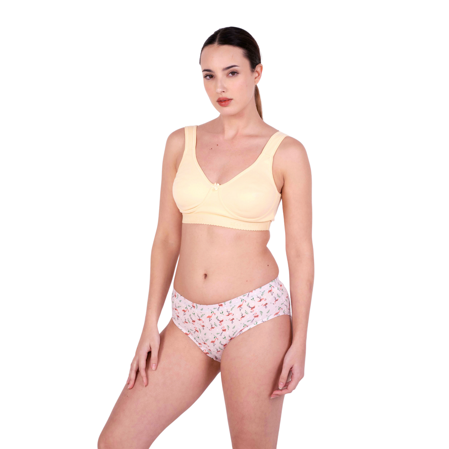 Skin Tiana sports bra left view by gossip by mybra