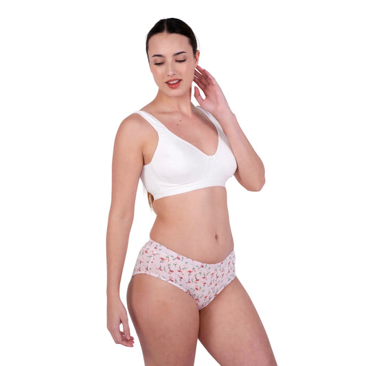white Tiana sports bra right view by gossip by mybra