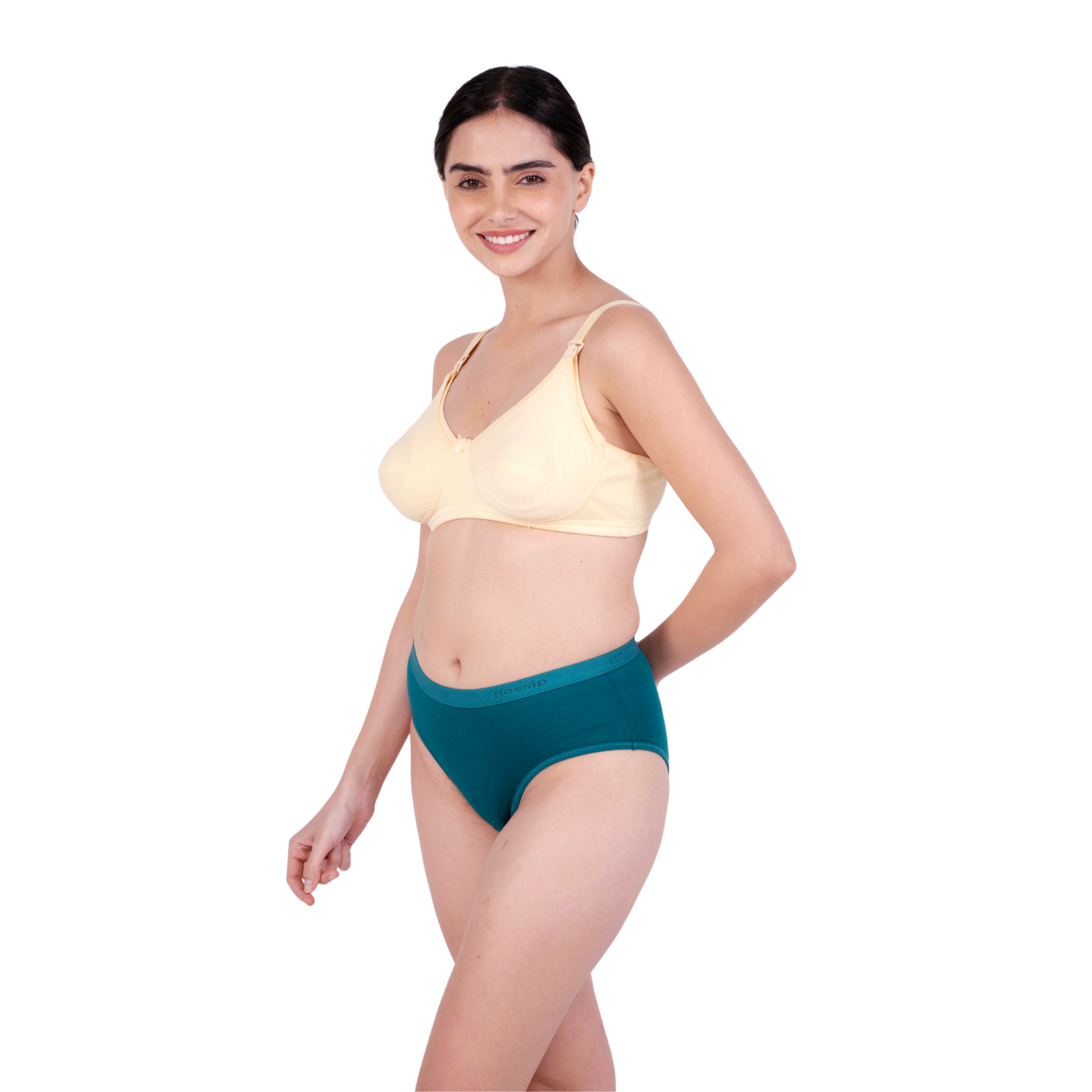 Skin non padded nursing bra left view by gossip by mybra