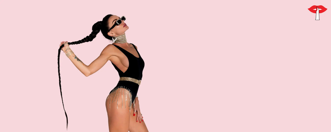 Indian Bride wearing Gossip Store bridal bra lingerie set-elegant supportive bra and panty for wedding comfort and style in India