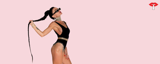 Indian Bride wearing Gossip Store bridal bra lingerie set-elegant supportive bra and panty for wedding comfort and style in India