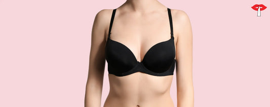 Model wearing one of the essential types of bras designed for everyday comfort and support