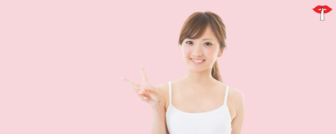 Woman wearing white comfortable cotton camisole top