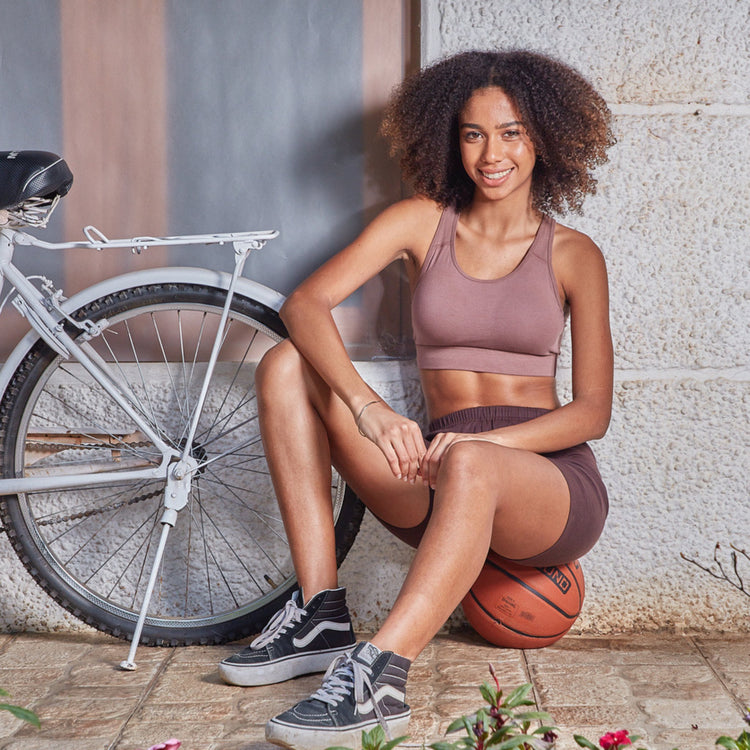 Shop Gossip's sports bra collection for women, featuring high-impact sports bras, padded designs, and breathable fabrics for maximum support and comfort during workouts