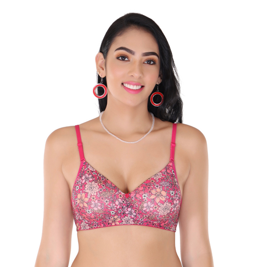Vibrant Comfort For Every Day - Samantha Printed Bra