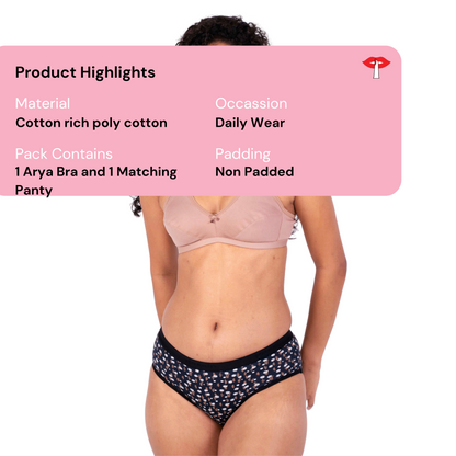 fawn non padded bra product information image by gossip by mybra