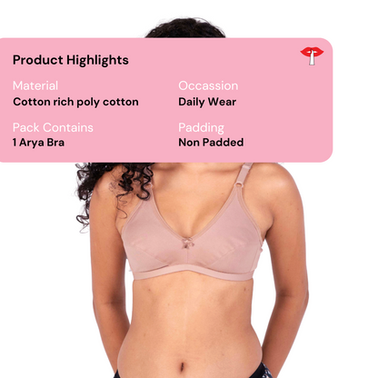 Shop Fawn Arya daily wear bra product information by gossip by mybra