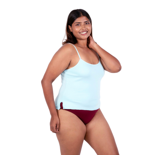 Mint cindy slip or camisole right view by gossip by mybra