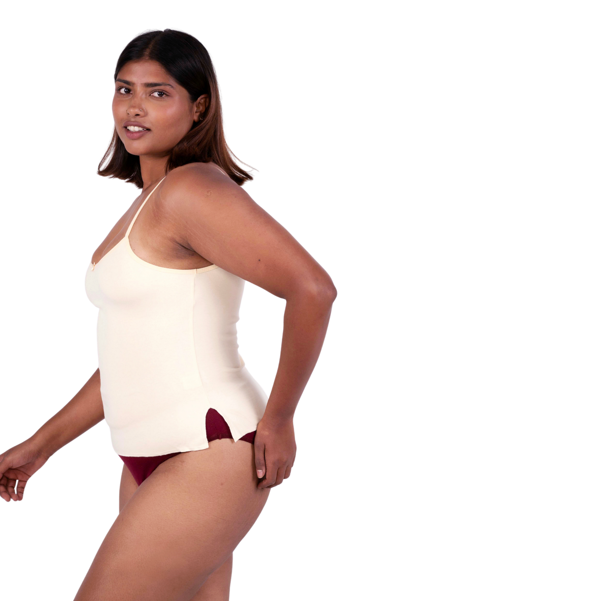 Skin cindy slip or camisole left view by gossip by mybra