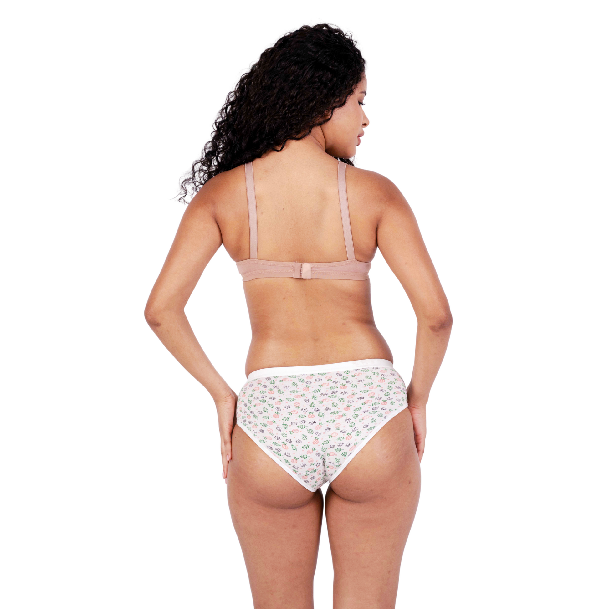 Fawn isabella padded bra and panty set - back view by gossip by mybra