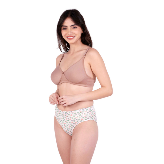 Fawn daily wear lingerie set left view by gossip by mybra