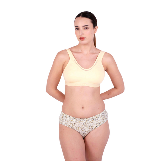 Skin Kiara sports bra front view by gossip by mybra