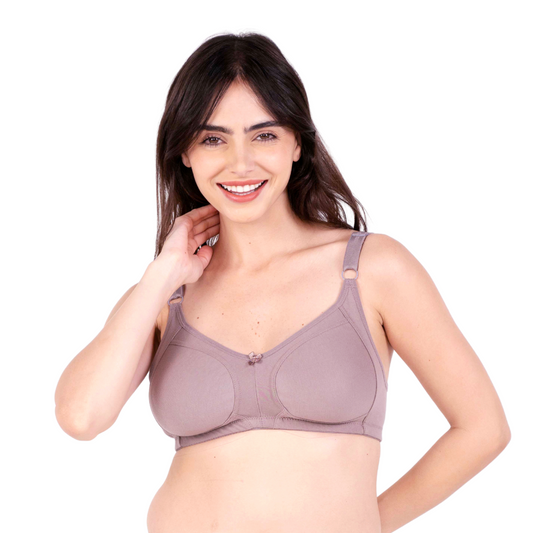 Hazelnut Non Padded bra front view by gossip by mybra