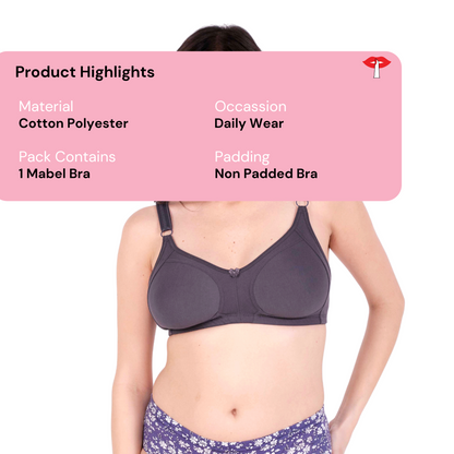 Hot Coffee Non Padded bra product information image by gossip by mybra