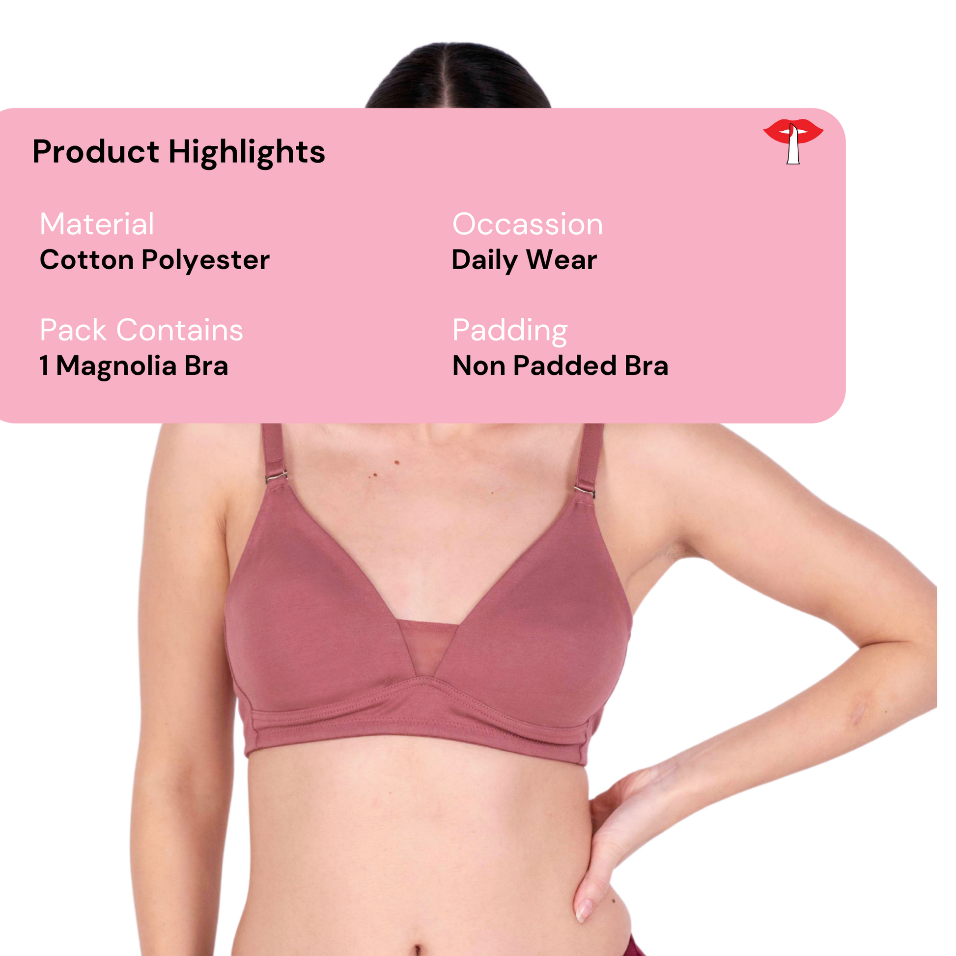 Shop Magnolia Brick Net Design Bra Product Information By Gossip By Mybra Online 