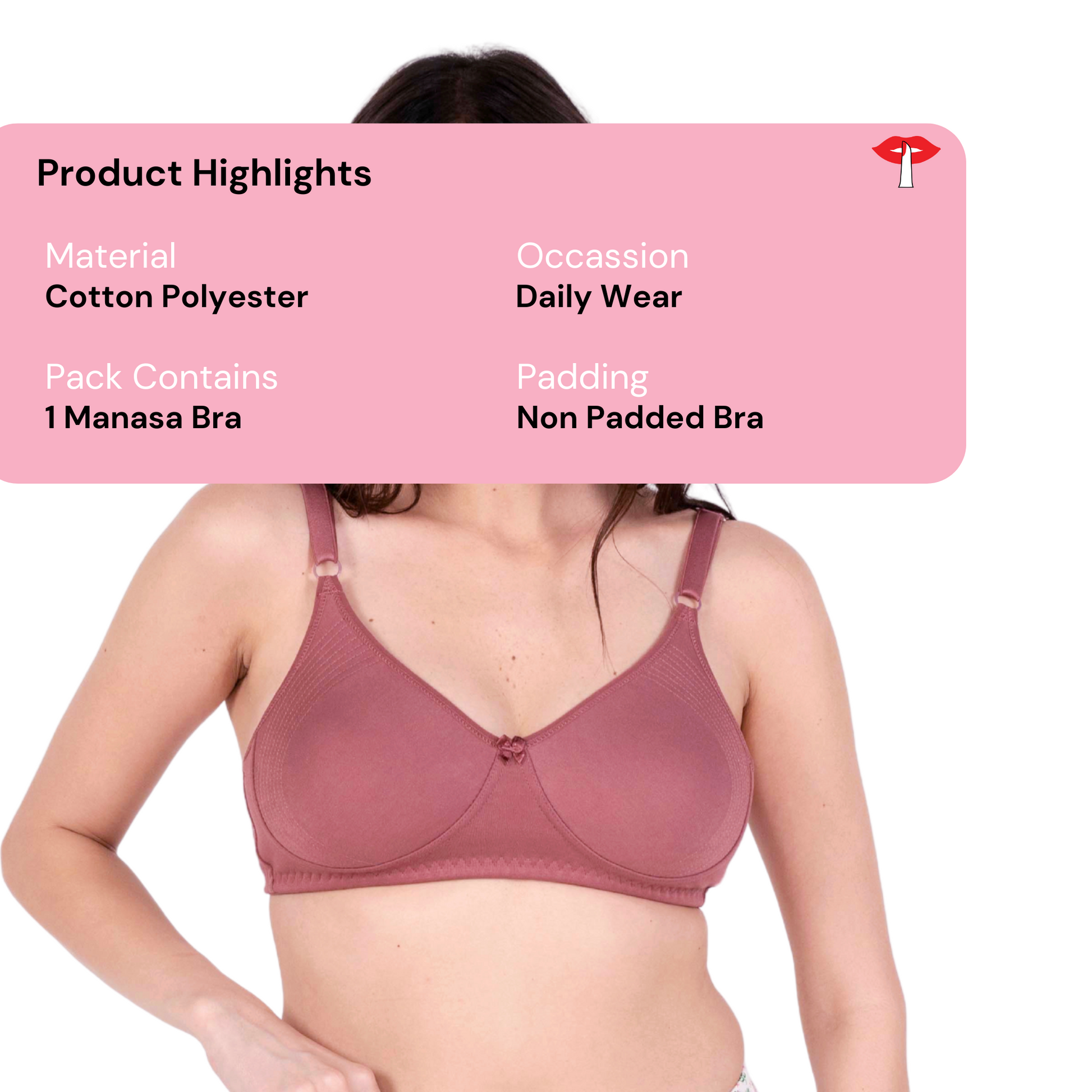 Brick Round Stitch Knitted bra product information image by gossip by mybra