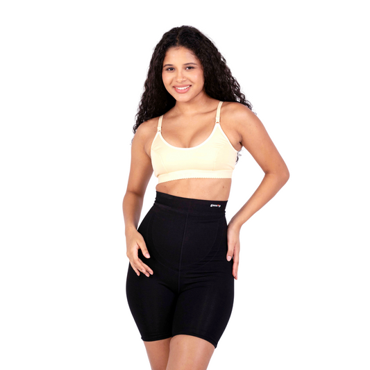 Skin Preetha sports bra front view by gossip by mybra