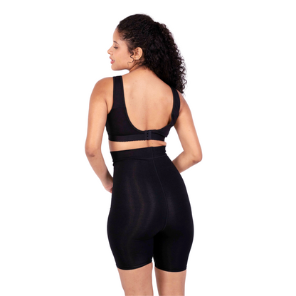 Orange and Black Sporty Sports Bra Back View by Gossip by Mybra