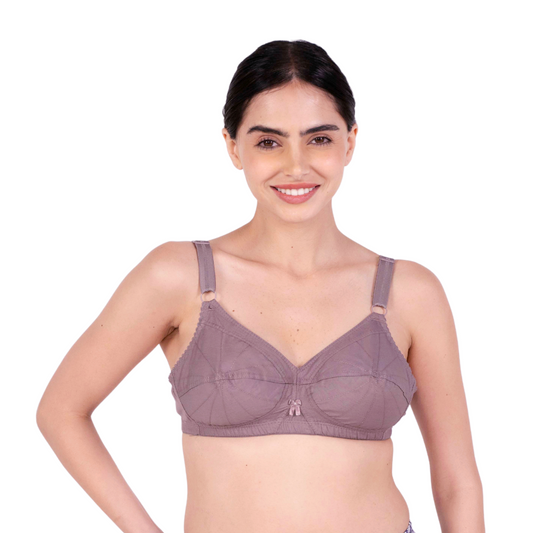 Hazelnut Non Padded bra front view by gossip by mybra