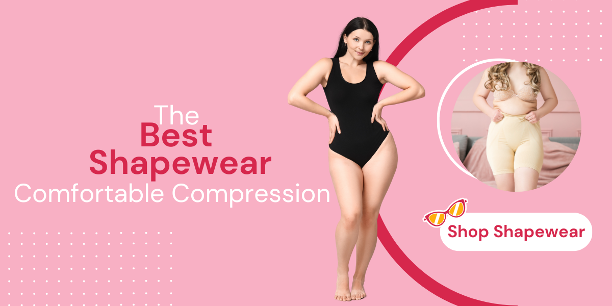 A confident woman wearing Gossip by Mybra Intimates sleek and supportive shapewear, designed to sculpt and enhance natural curves.