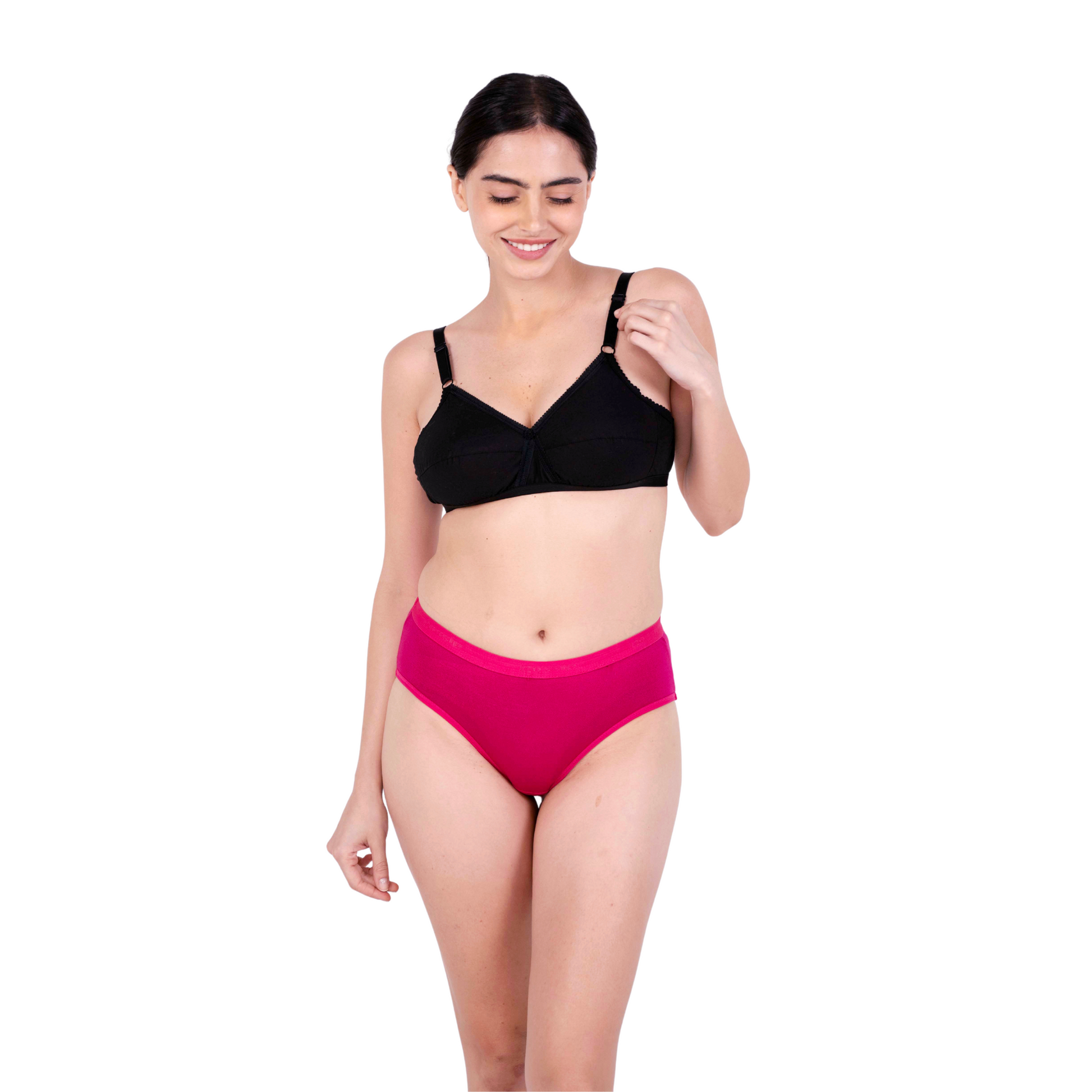 Black sweetheart padded bra and panty set  front view by gossip by mybra