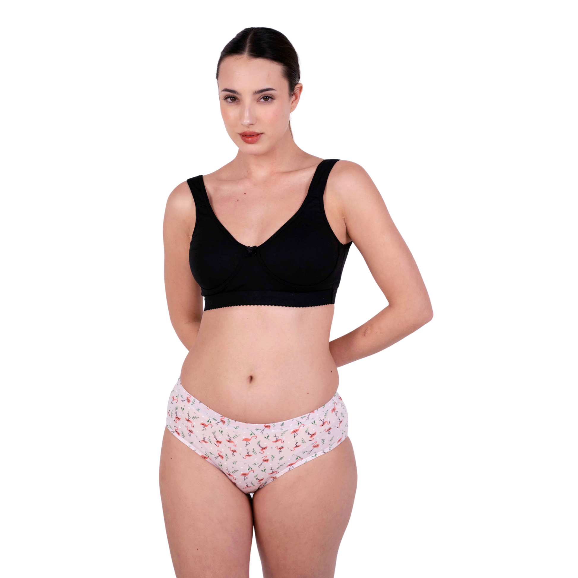 Black Tiana sports bra front angle by gossip by mybra