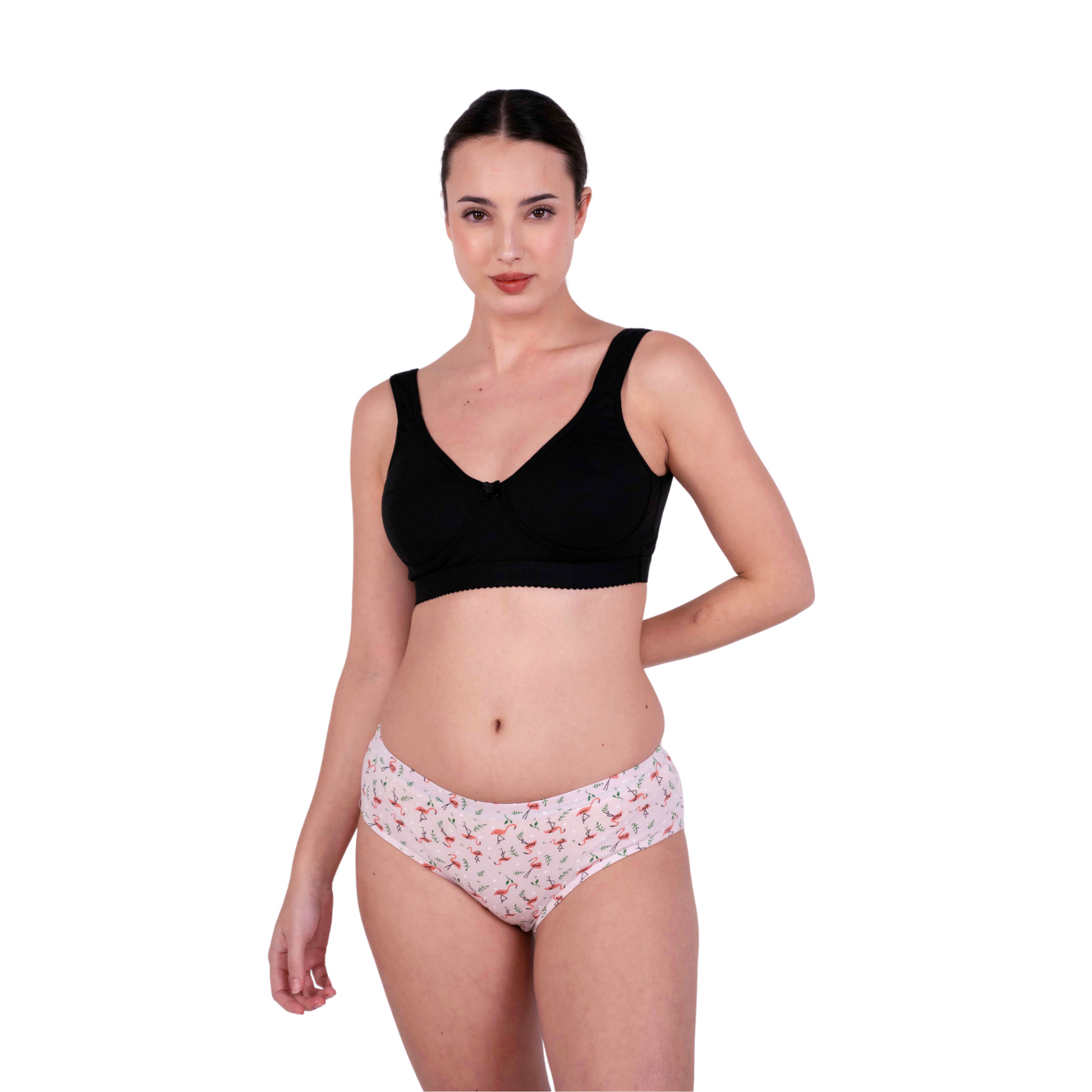 Black Tiana sports bra right view by gossip by mybra