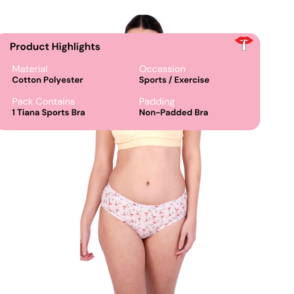 Skin Tiana sports bra and panty product information image by gossip by mybra