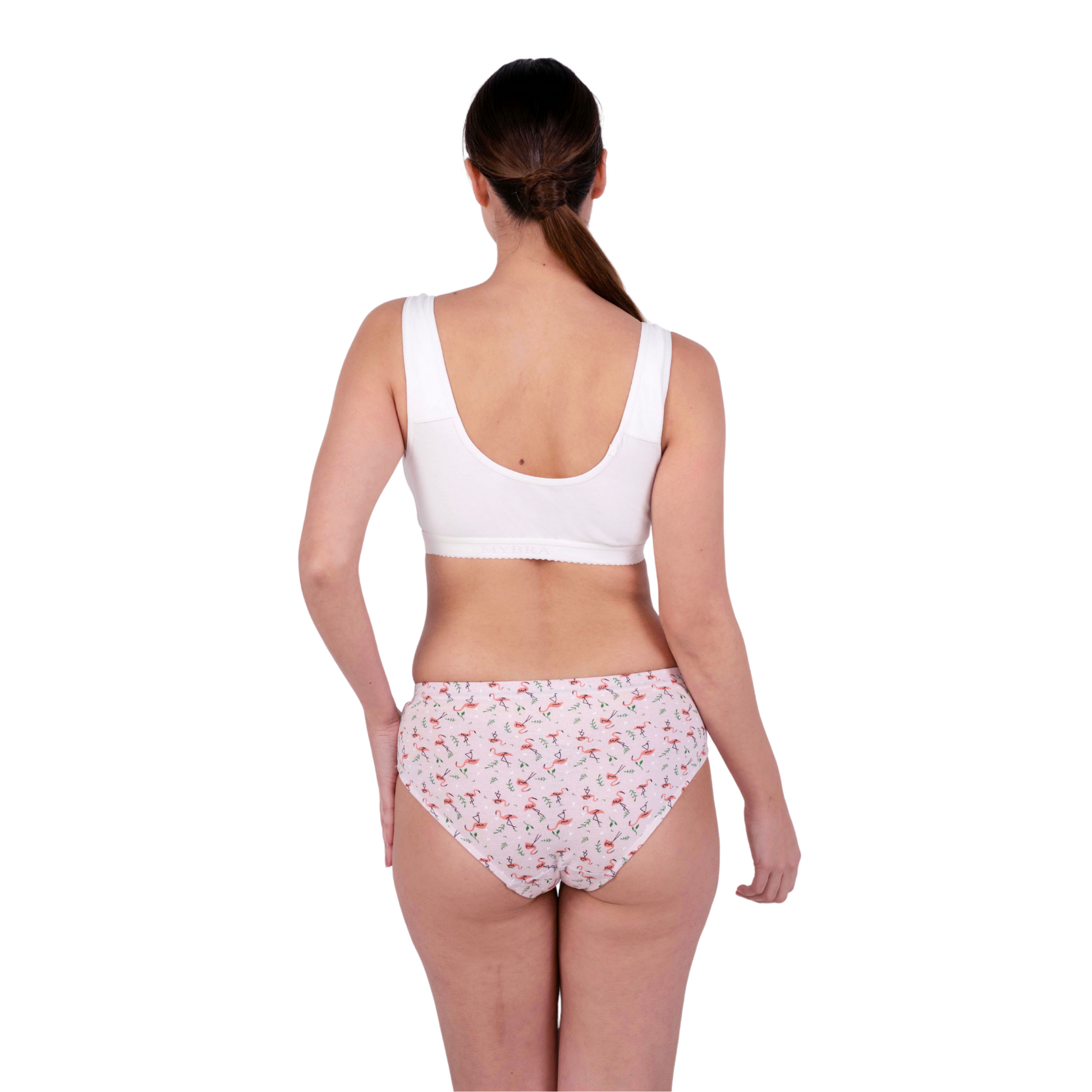 white Tiana sports bra back view by gossip by mybra