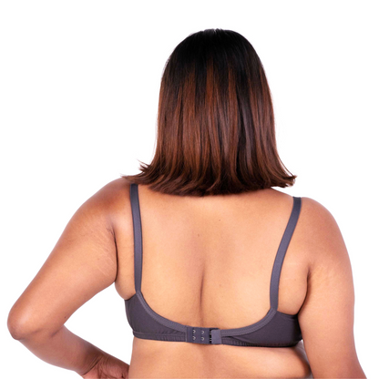 Vimal Hot Coffee 100% Cotton Round Stitch Bra back view designed by Gossip by Mybra